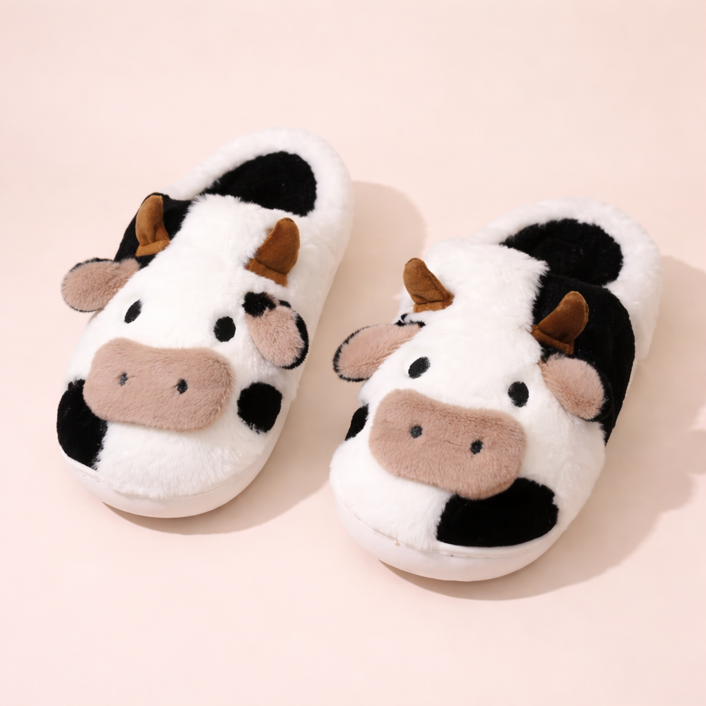 The black little cow