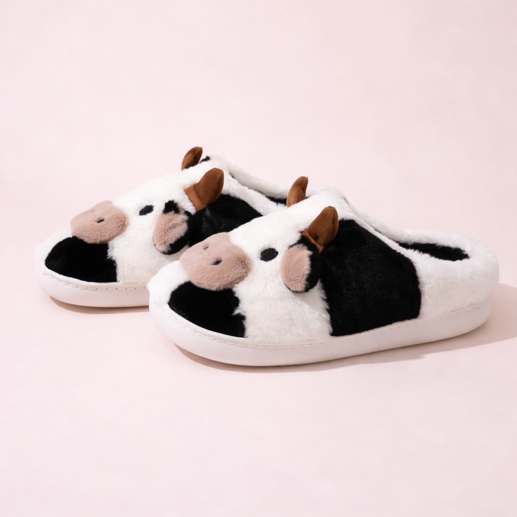 The black little cow