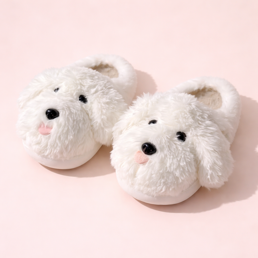 The little white dog